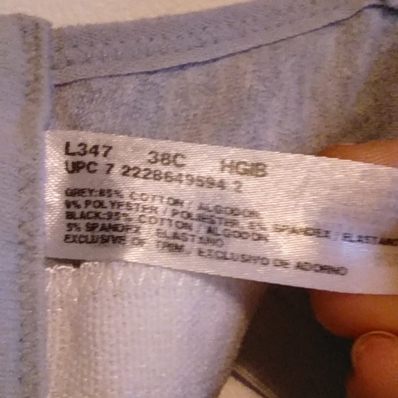 Gray nursing bra 38C - Picture 3 of 5